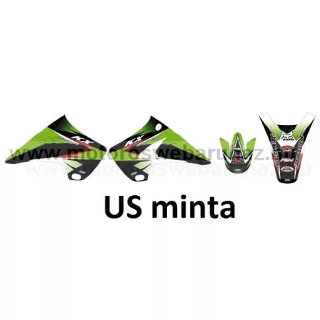 ARC-DESIGN off-road matricaszett 'A-kit'KAWASAKI KX125-250 2003-2008 (ARCKAWASAKIKX250A)