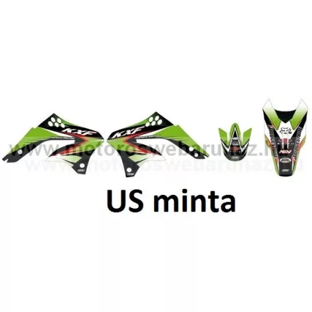 ARC-DESIGN off-road matricaszett 'A-kit'KAWASAKI KXF250 2006-2008 (ARCKAWASAKIKXF2501A)