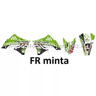   ARC-DESIGN off-road matricaszett 'A-kit'KAWASAKI KXF250 2009-2012 (ARCKAWASAKIKXF2502A)
