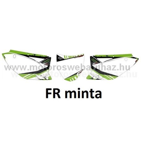 ARC-DESIGN off-road matricaszett 'B-kit'KAWASAKI KXF250 2009-2012 (ARCKAWASAKIKXF2502B)