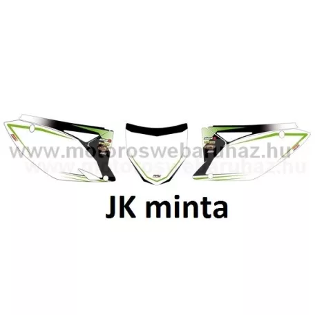 ARC-DESIGN off-road matricaszett 'B-kit'KAWASAKI KXF250 2009-2012 (ARCKAWASAKIKXF2502B)