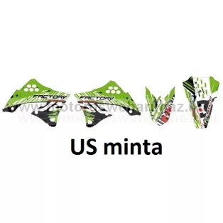   ARC-DESIGN off-road matricaszett 'A-kit'KAWASAKI KXF450 2009-2011 (ARCKAWASAKIKXF4501A)