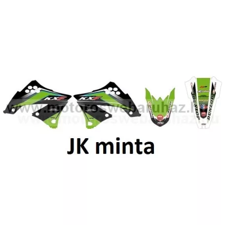 ARC-DESIGN off-road matricaszett 'A-kit'KAWASAKI KXF450 2009-2011 (ARCKAWASAKIKXF4501A)