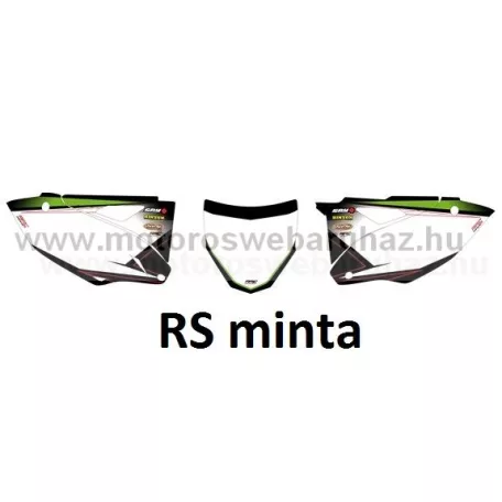 ARC-DESIGN off-road matricaszett 'B-kit'KAWASAKI KXF450 2012 (ARCKAWASAKIKXF4502B)