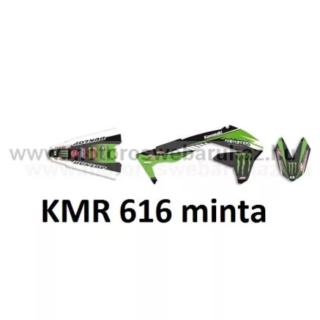ARC-DESIGN off-road matricaszett 'A-kit'KAWASAKI KXF450 2016 (ARCKAWASAKIKXF4504A)