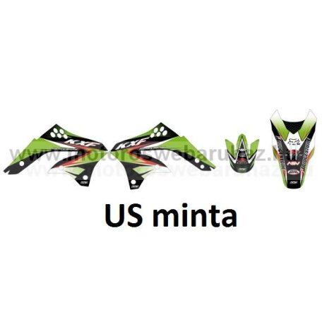 ARC-DESIGN off-road matricaszett 'A-kit'KAWASAKI KXF450 2006-2008 (ARCKAWASAKIKXF450A)