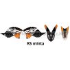   ARC-DESIGN off-road matricaszett 'A-kit' KTM EXC EXC-F MODELLEKHEZ 2008-2011 (ARCKTMEXC4A)