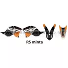 ARC-DESIGN off-road matricaszett 'A-kit' KTM EXC EXC-F MODELLEKHEZ 2008-2011 (ARCKTMEXC4A)