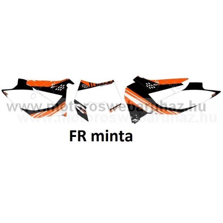 ARC-DESIGN off-road matricaszett 'B-kit' KTM EXC EXC-F MODELLEKHEZ 2012-2013 (ARCKTMEXC5B)