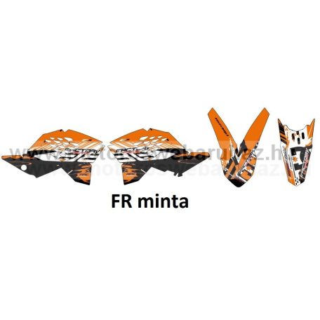 ARC-DESIGN off-road matricaszett 'A-kit' KTM SX 125 250 300 MODELLEKHEZ 2007-2010 (ARCKTMSX4A)