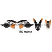   ARC-DESIGN off-road matricaszett 'A-kit' KTM SX 125 250 300 MODELLEKHEZ 2007-2010 (ARCKTMSX4A)