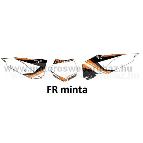 ARC-DESIGN off-road matricaszett 'B-kit' KTM SX 125 250 300 MODELLEKHEZ 2007-2010 (ARCKTMSX4B)