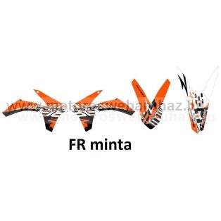   ARC-DESIGN off-road matricaszett 'A-kit' KTM SX 125 250 300 MODELLEKHEZ 2011 (ARCKTMSX5A)