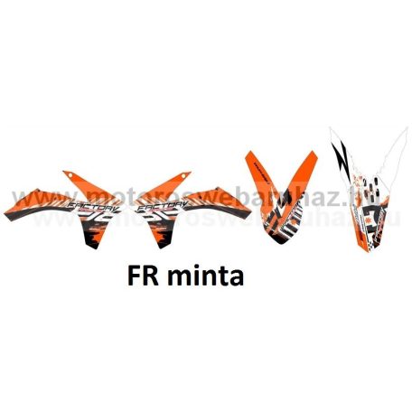 ARC-DESIGN off-road matricaszett 'A-kit' KTM SX 125 250 300 MODELLEKHEZ 2012 (ARCKTMSX6A)