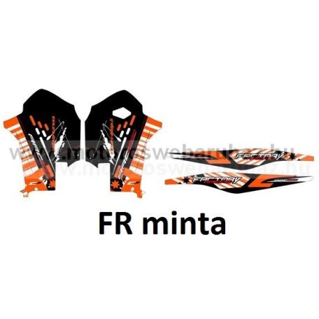 ARC-DESIGN off-road matricaszett 'C-kit' KTM SX 125 250 300 MODELLEKHEZ 2012 (ARCKTMSX6C)