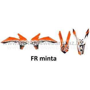   ARC-DESIGN off-road matricaszett 'A-kit' KTM SX 125 250 300 MODELLEKHEZ 2013-2015 (ARCKTMSX7A)