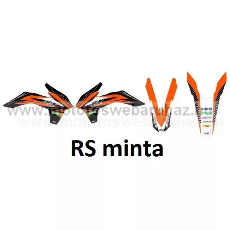ARC-DESIGN off-road matricaszett 'A-kit' KTM SX 125 250 300 MODELLEKHEZ 2013-2015 (ARCKTMSX7A)
