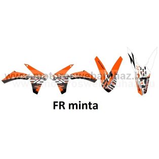   ARC-DESIGN off-road matricaszett 'A-kit' KTM SX-F 250 350 450 MODELLEKHEZ 2011-2012 (ARCKTMSXF1A)