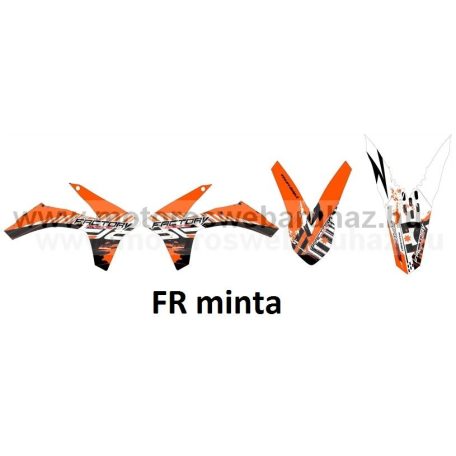 ARC-DESIGN off-road matricaszett 'A-kit' KTM SX-F 250 350 450 MODELLEKHEZ 2011-2012 (ARCKTMSXF1A)