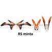   ARC-DESIGN off-road matricaszett 'A-kit' KTM SX-F 250 350 450 MODELLEKHEZ 2011-2012 (ARCKTMSXF1A)