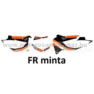   ARC-DESIGN off-road matricaszett 'B-kit' KTM SX-F 250 350 450 MODELLEKHEZ 2011-2012 (ARCKTMSXF1B)