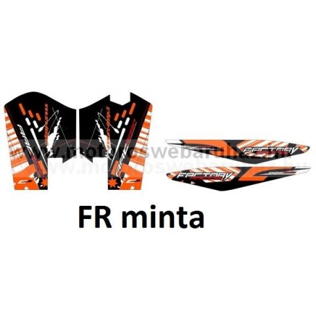 ARC-DESIGN off-road matricaszett 'C-kit' KTM SX-F 250 350 450 MODELLEKHEZ 2013-2015 (ARCKTMSXF2C)