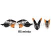   ARC-DESIGN off-road matricaszett 'A-kit' KTM SX-F 250 350 450 MODELLEKHEZ 2007-2010 (ARCKTMSXFA)