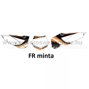   ARC-DESIGN off-road matricaszett 'B-kit' KTM SX-F 250 350 450 MODELLEKHEZ 2007-2010 (ARCKTMSXFB)