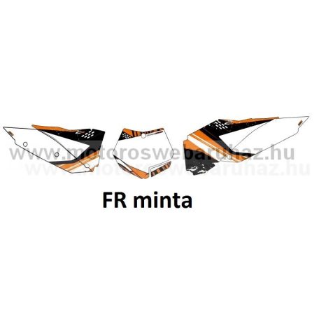 ARC-DESIGN off-road matricaszett 'B-kit' KTM SX-F 250 350 450 MODELLEKHEZ 2007-2010 (ARCKTMSXFB)