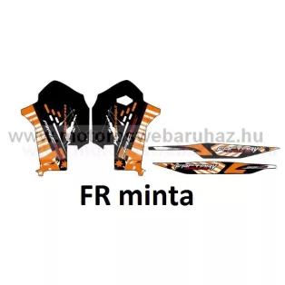   ARC-DESIGN off-road matricaszett 'C-kit' KTM SX-F 250 350 450 MODELLEKHEZ 2007-2010 (ARCKTMSXFC)