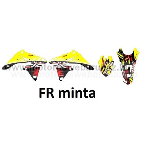 ARC-DESIGN off-road matricaszett 'A-kit' SUZUKI RMZ 250 2010-2015 (ARCSUZUKIRMZ250A)