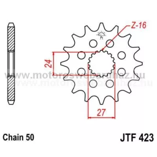 LÁNCKERÉK ELSŐ JT (JTF423) 530-as LÁNCHOZ