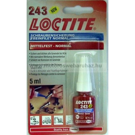 LOCTITE 243 5ml-es csavarrögzítő