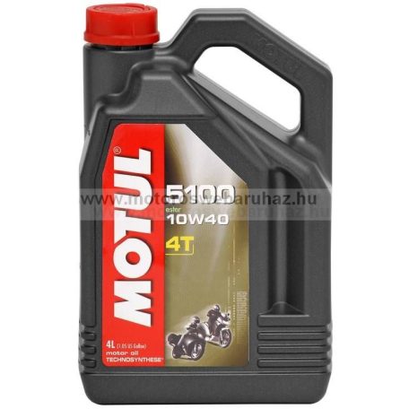 MOTUL 5100 4T 10W40 4 literes kiszerelés