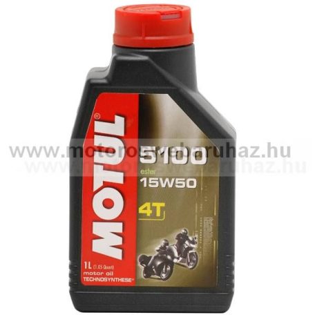 MOTUL 5100 4T 15W50 1 literes kiszerelés