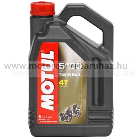 MOTUL 5100 4T 15W50 4 literes kiszerelés