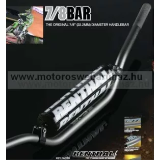  KORMÁNY CROSS RENTHAL NORMÁL KERESZTMEREVÍTŐS EZÜST 22,2mm