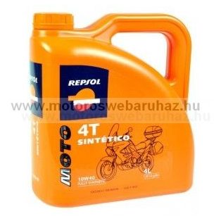 REPSOL MOTO SINTETICO 4T 10W-40 4literes